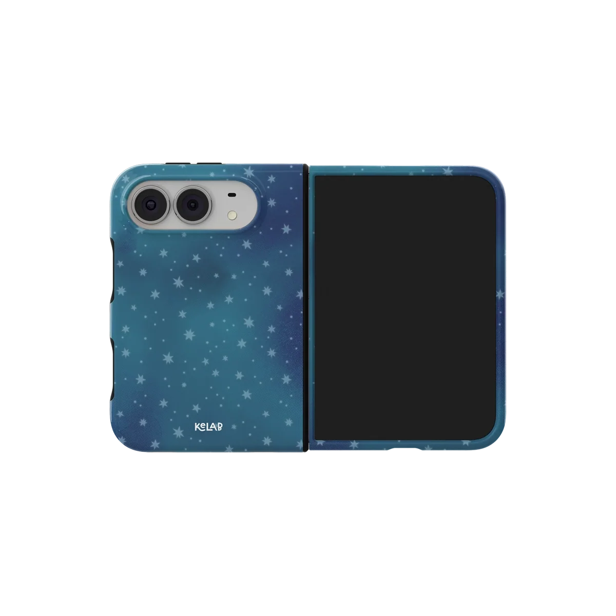 Moon Mist | Starry Midnight Blue iPhone Case