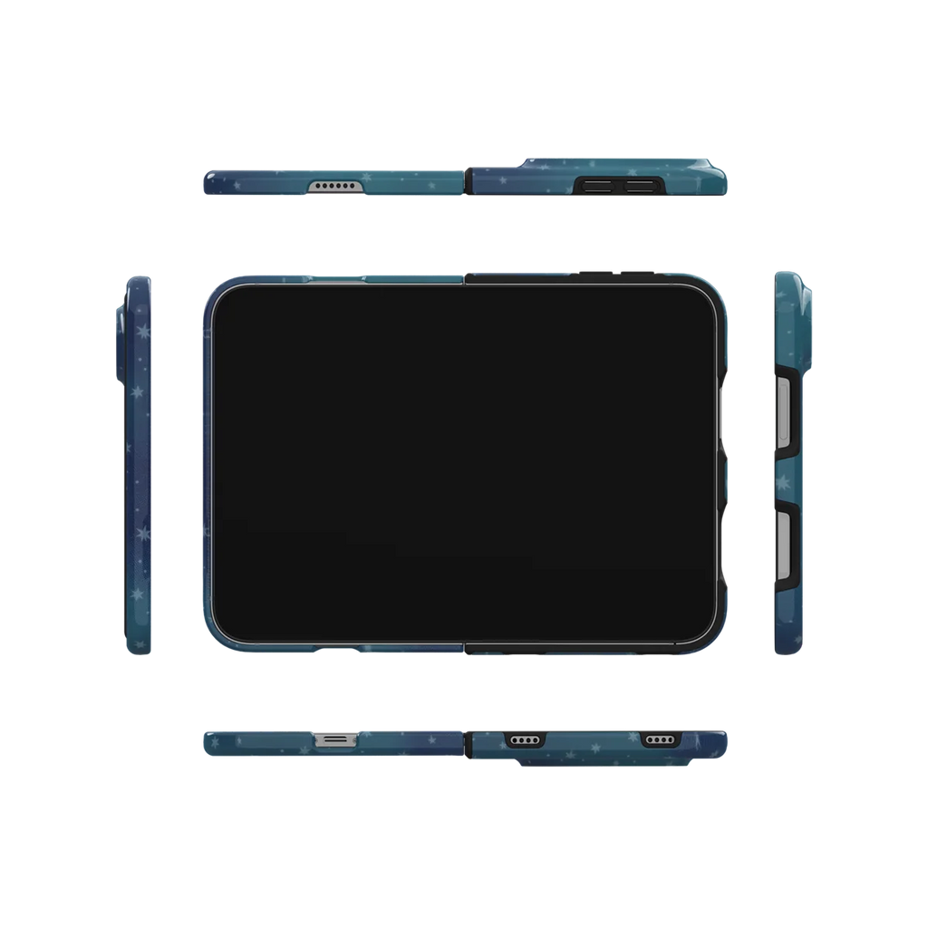Moon Mist | Starry Midnight Blue iPhone Case