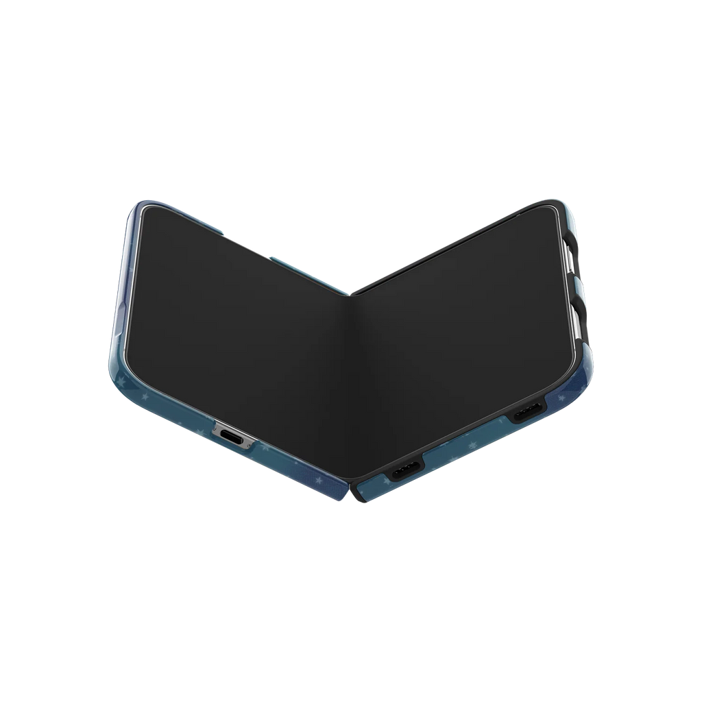 Moon Mist | Starry Midnight Blue iPhone Case
