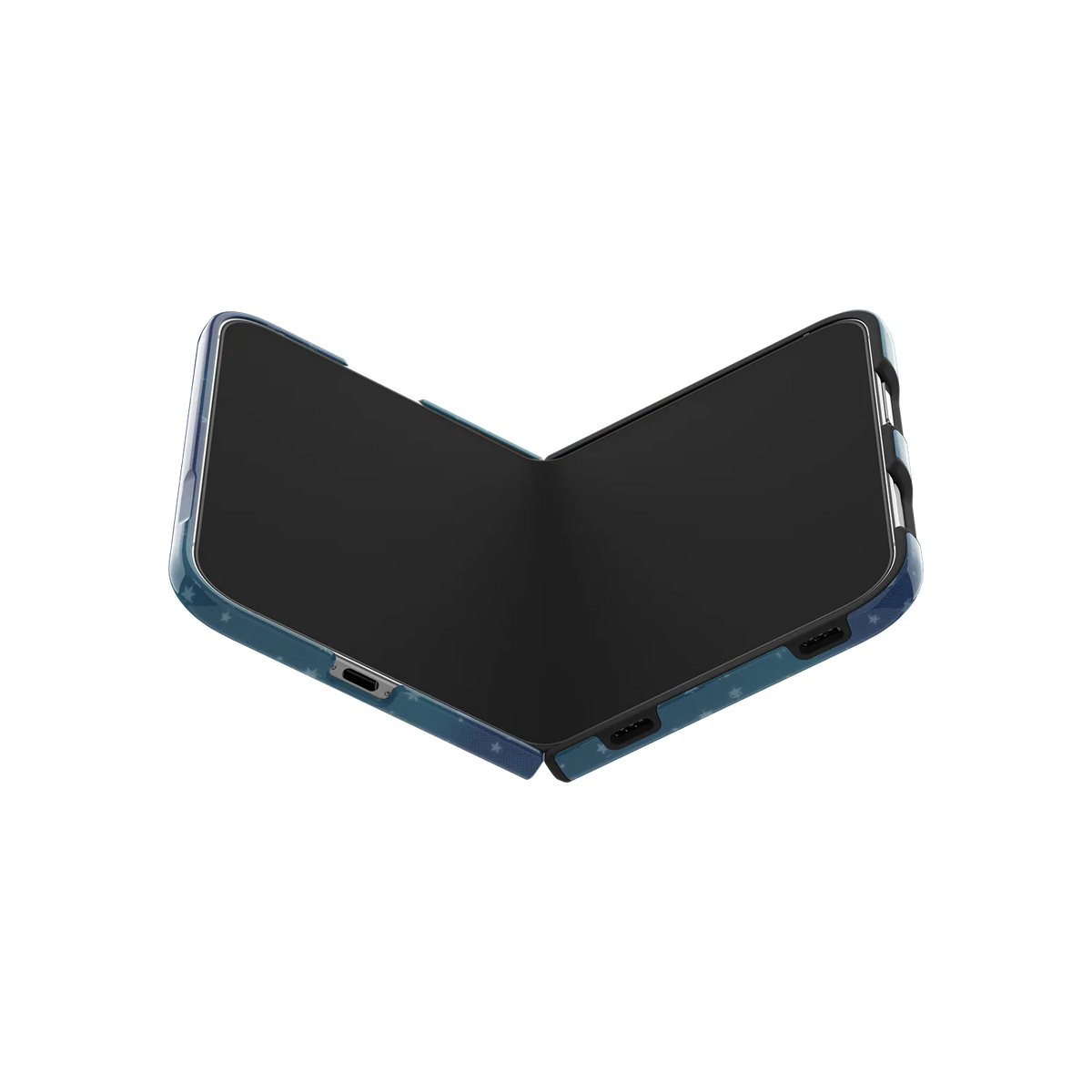 Moon Mist | Starry Midnight Blue iPhone Case