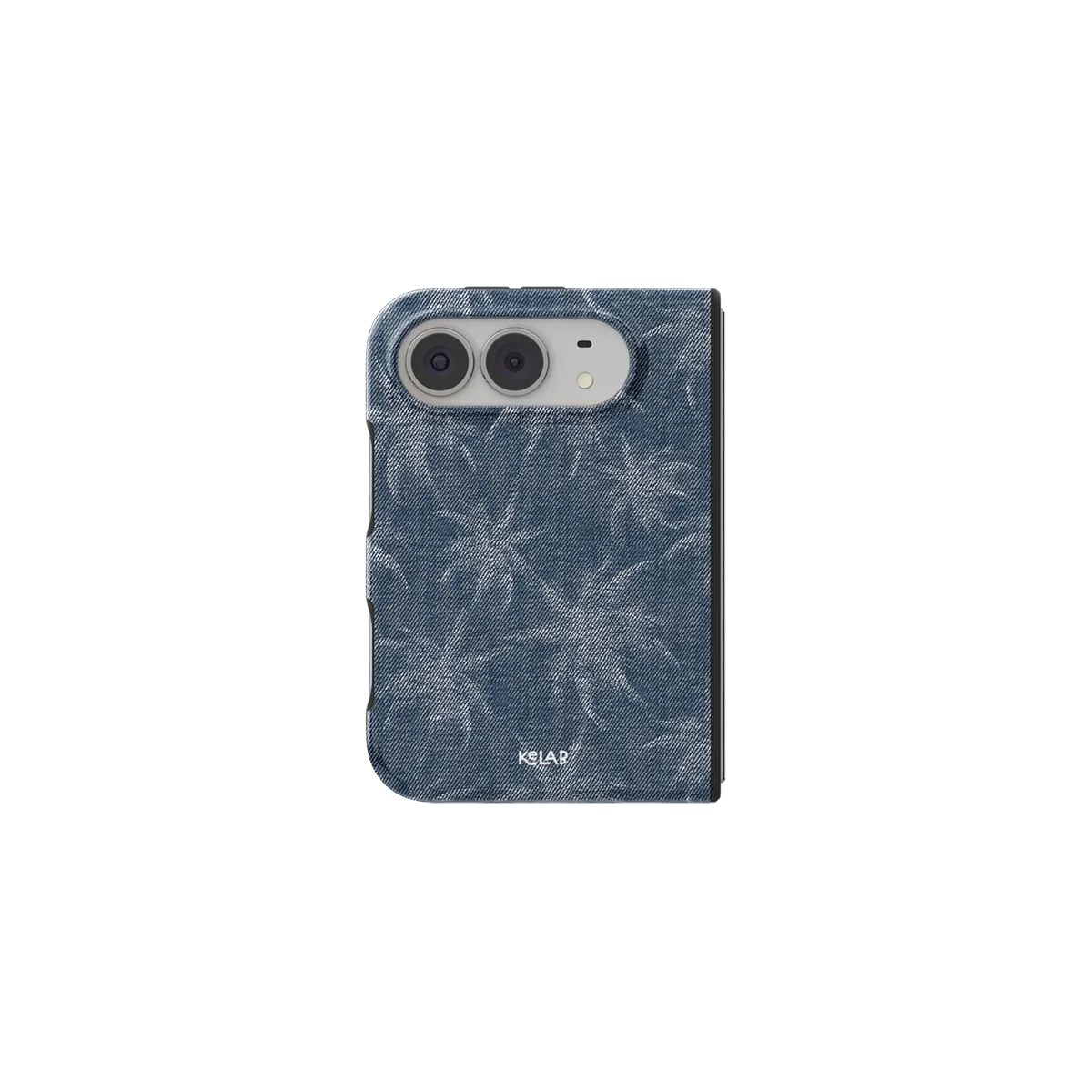 Denim Tree | Blue Patterned iPhone Case