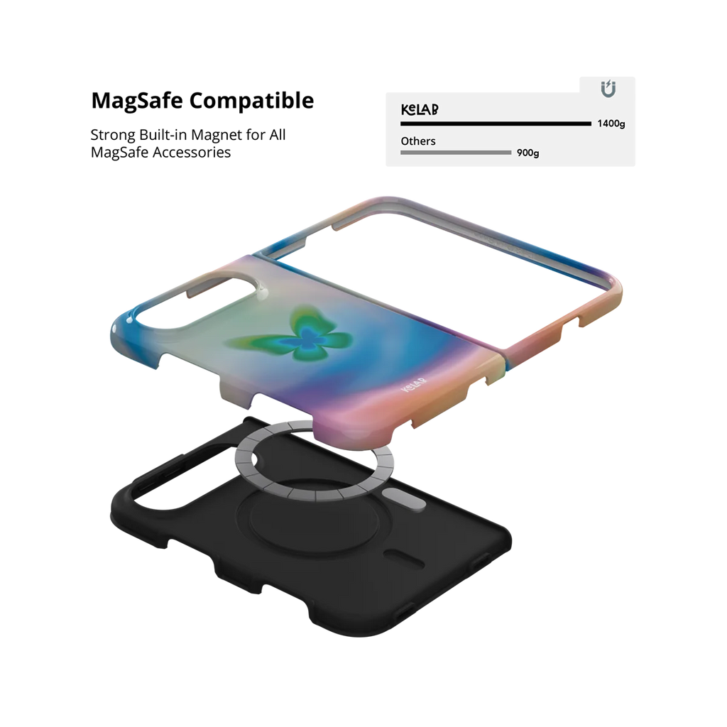 Celestial Wings | Gradient Butterfly iPhone Case
