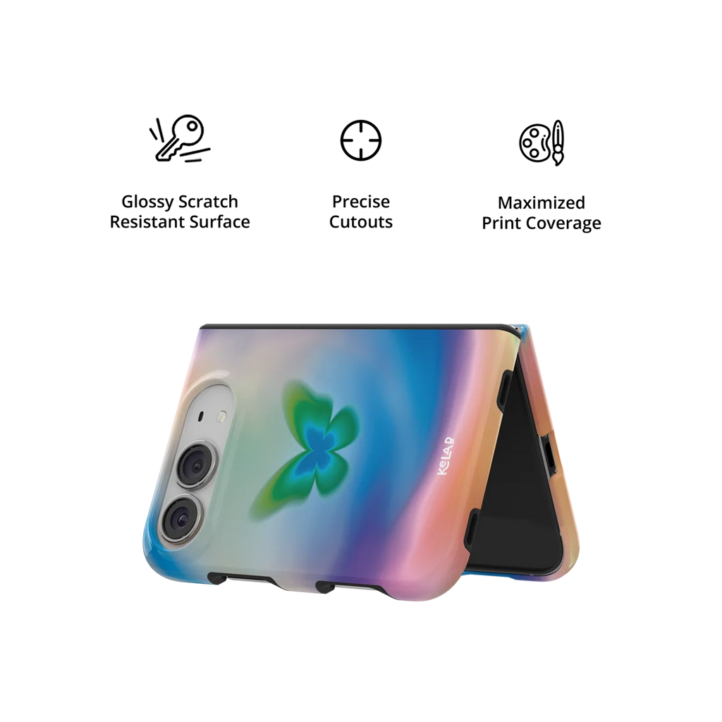 Celestial Wings | Gradient Butterfly iPhone Case