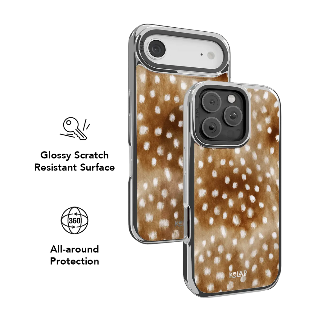 Doe Eyed Drift | Deer Print iPhone Case