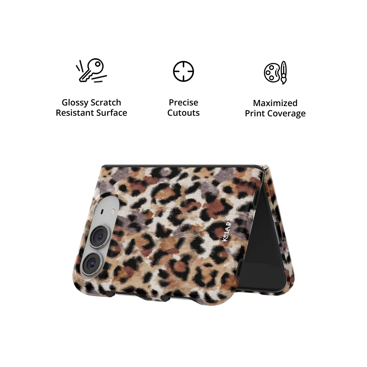 Sahara Plush | Tan Cheetah Print iPhone Case