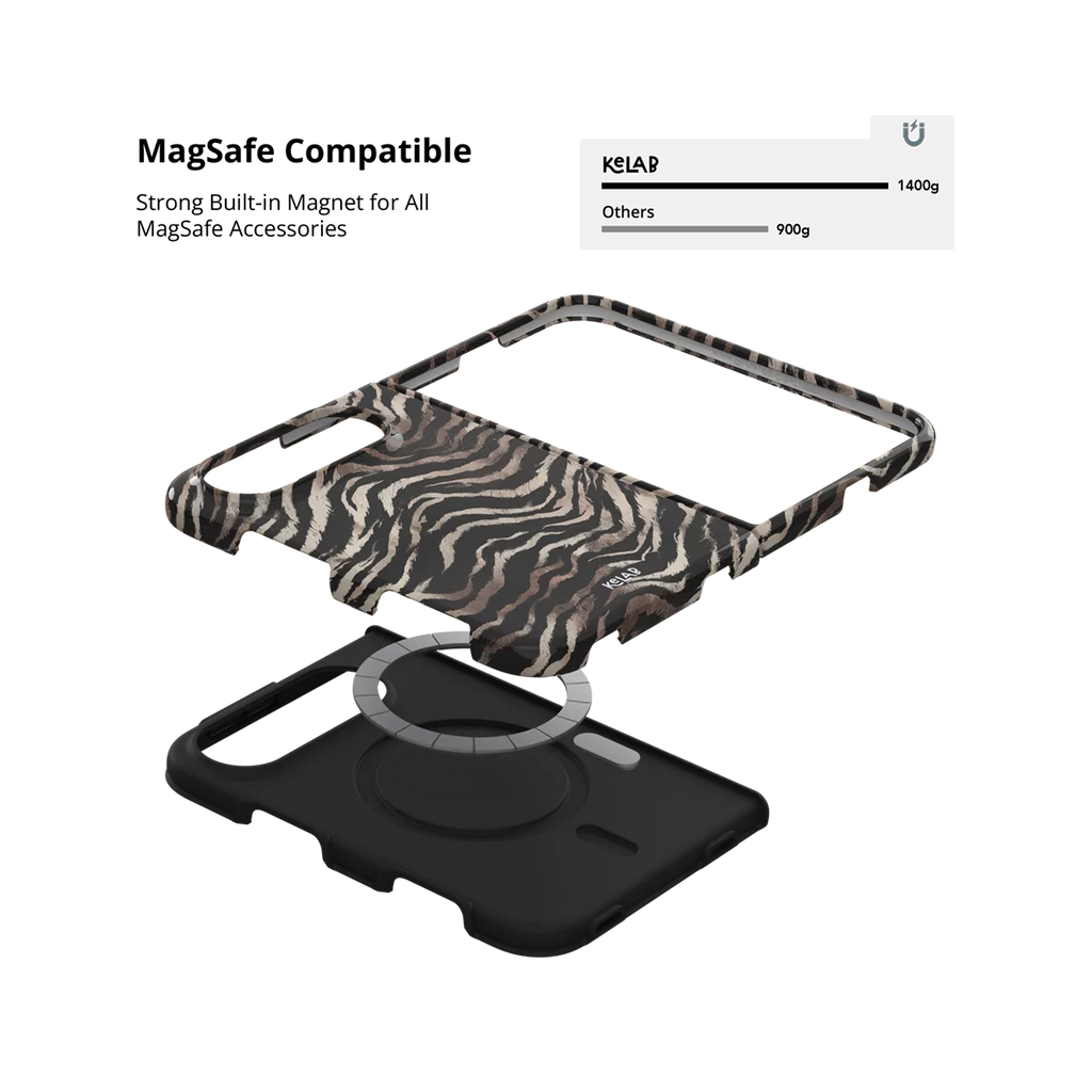 Shadow Striker | Zebra Stripe iPhone Case