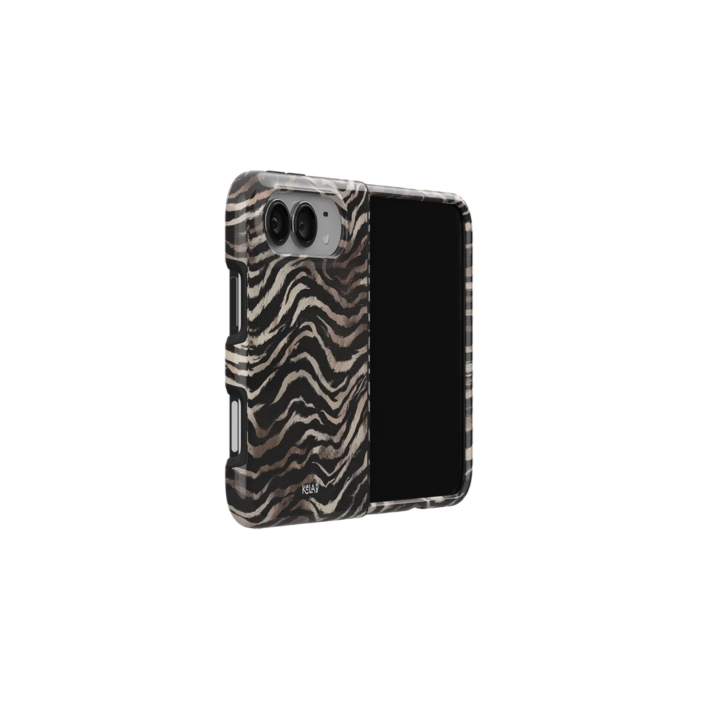 Shadow Striker | Zebra Stripe iPhone Case
