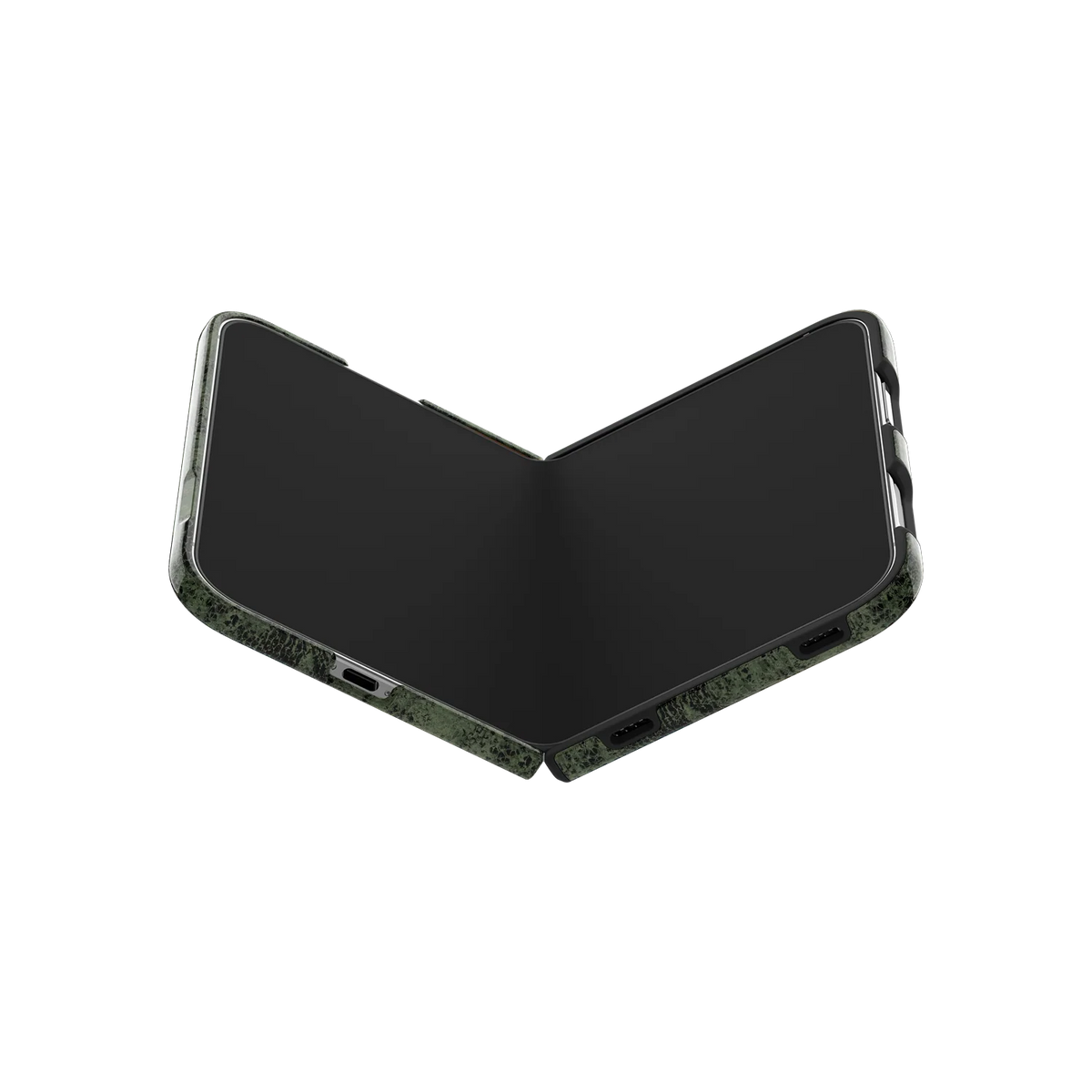 Emerald Python | Olive Green Snake Print iPhone Case