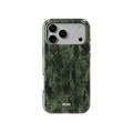 Emerald Python | Olive Green Snake Print iPhone Case