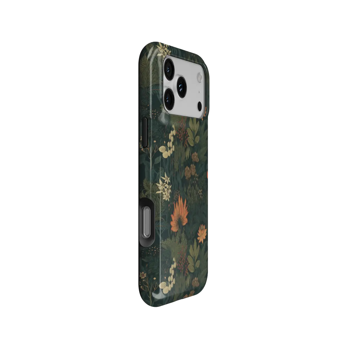 Elderberry Enchantment | Dark Academia Floral iPhone Case