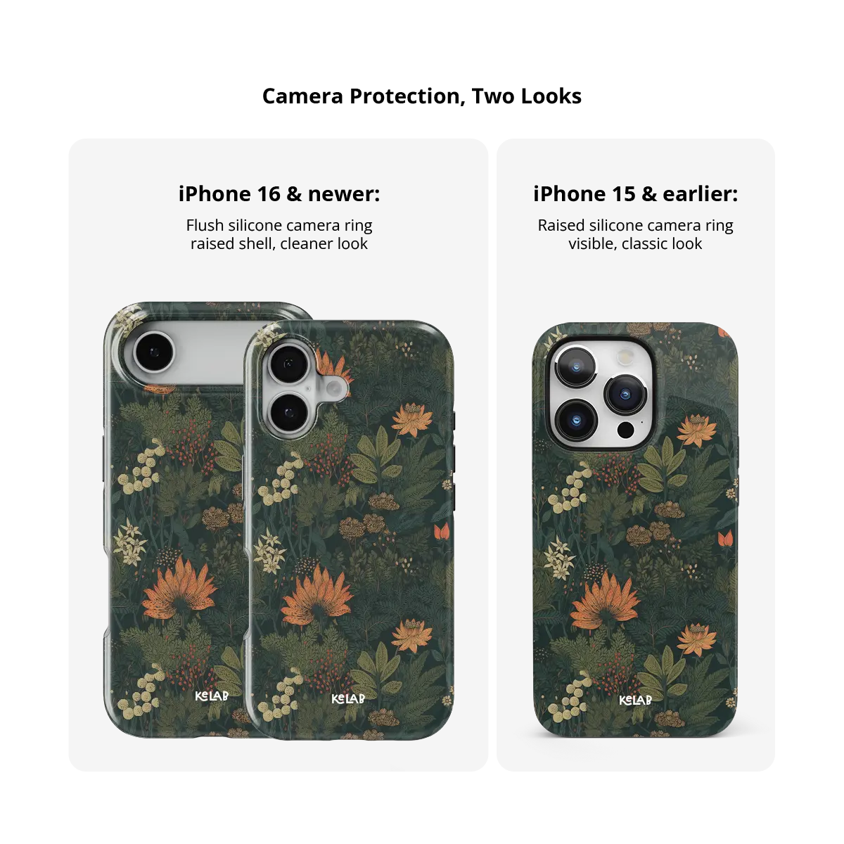 Elderberry Enchantment | Dark Academia Floral iPhone Case