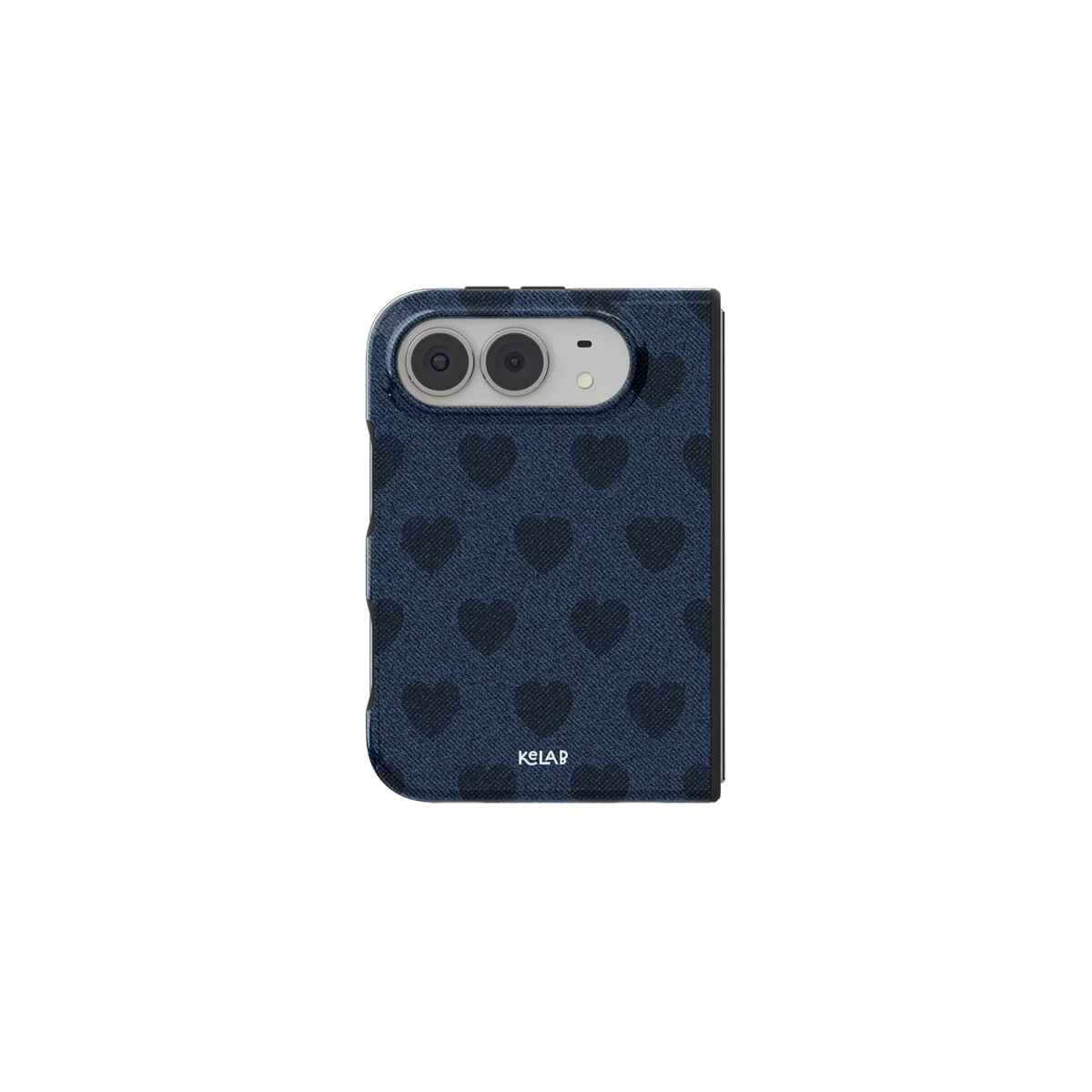 Indigo Crush | Denim Heart Y2K iPhone Case