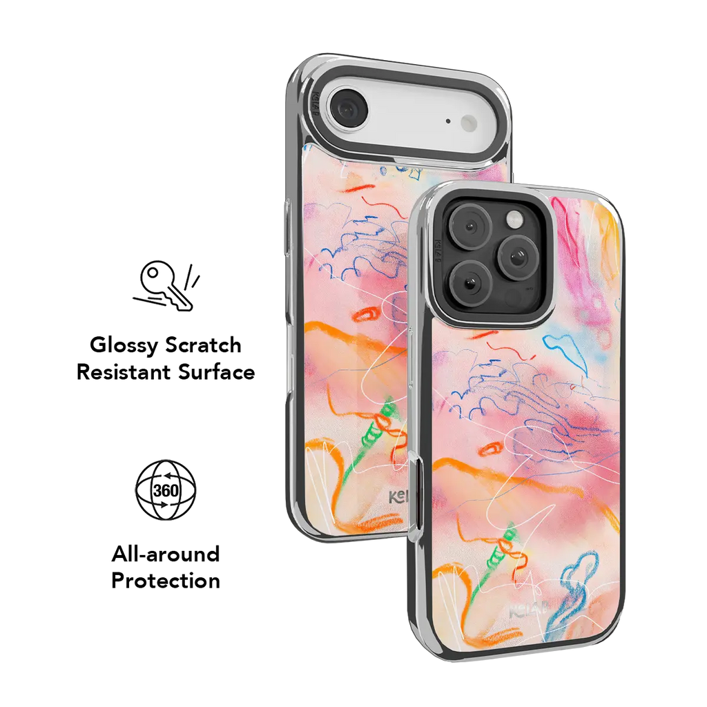 Vivid Frequency | Abstract Art iPhone Case