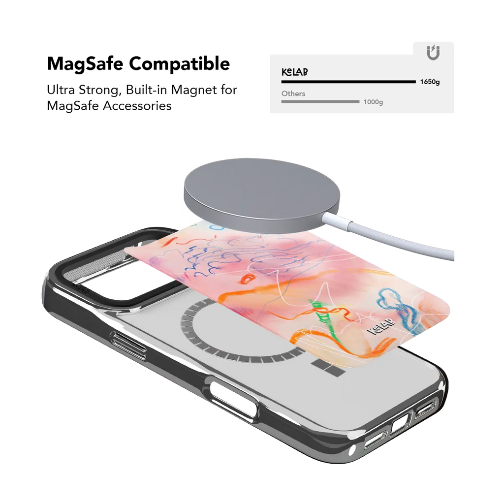Vivid Frequency | Abstract Art iPhone Case