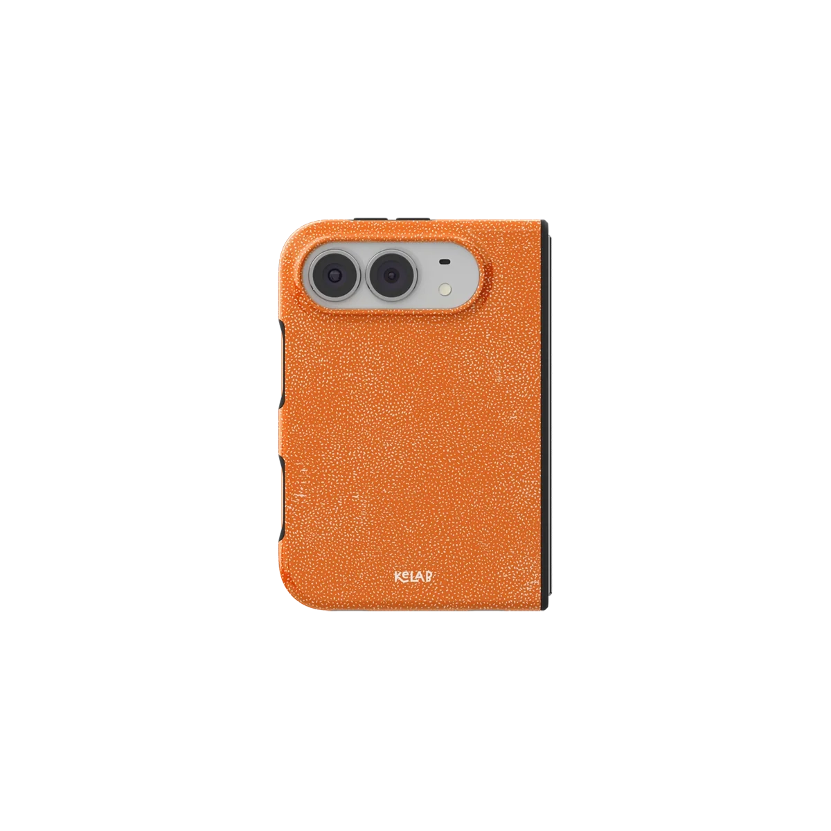 Tangerina | Electric Orange Textured iPhone Case