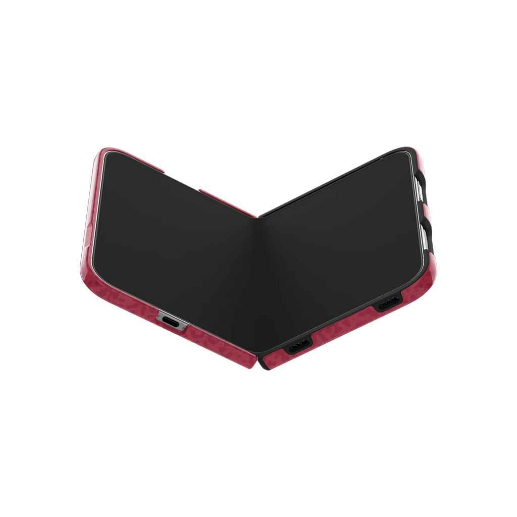 Velvet Vandal | Red Street Camo iPhone Case