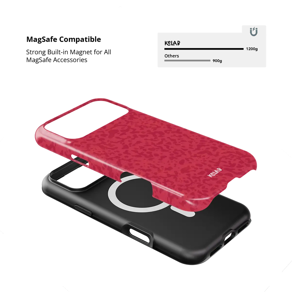 Velvet Vandal | Red Street Camo iPhone Case