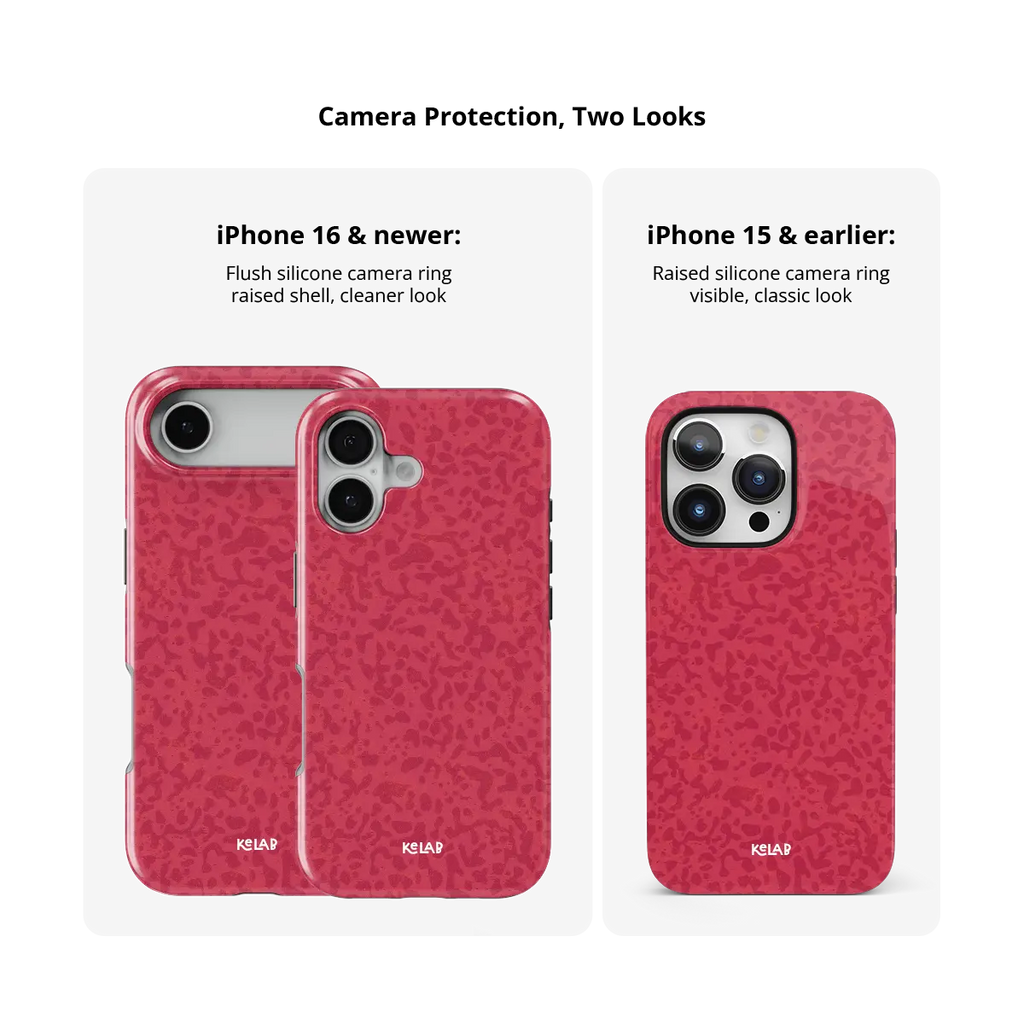 Velvet Vandal | Red Street Camo iPhone Case