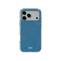 Digital Grain | Blue Terrazzo Speckled iPhone Case