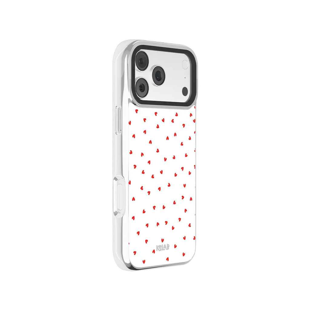 Minimalist Love | Red Heart iPhone Case