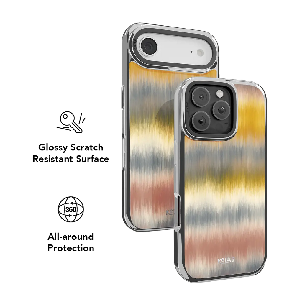 Golden Horizon | Digital Art iPhone Case