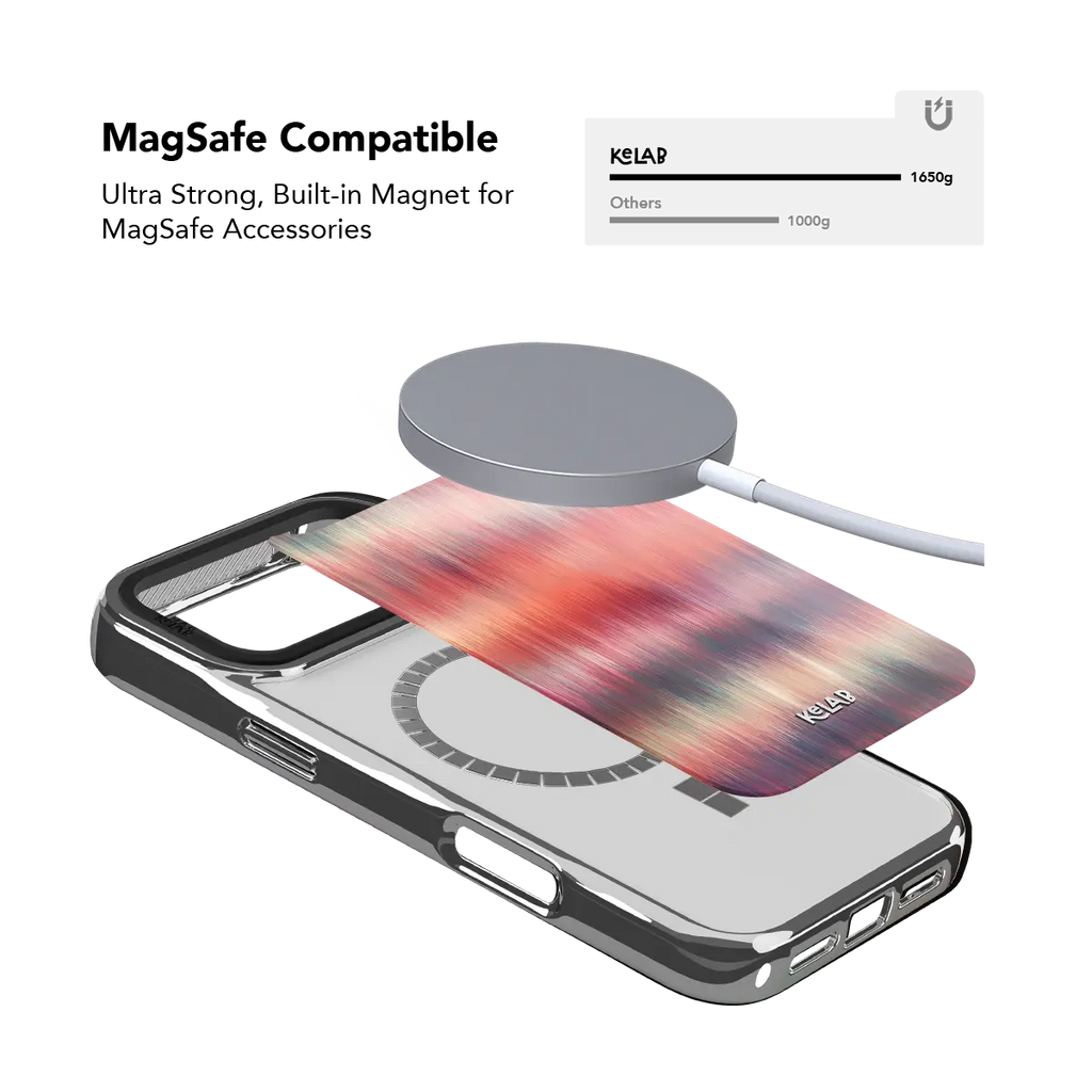 Chromatic Drift | Digital Art iPhone Case