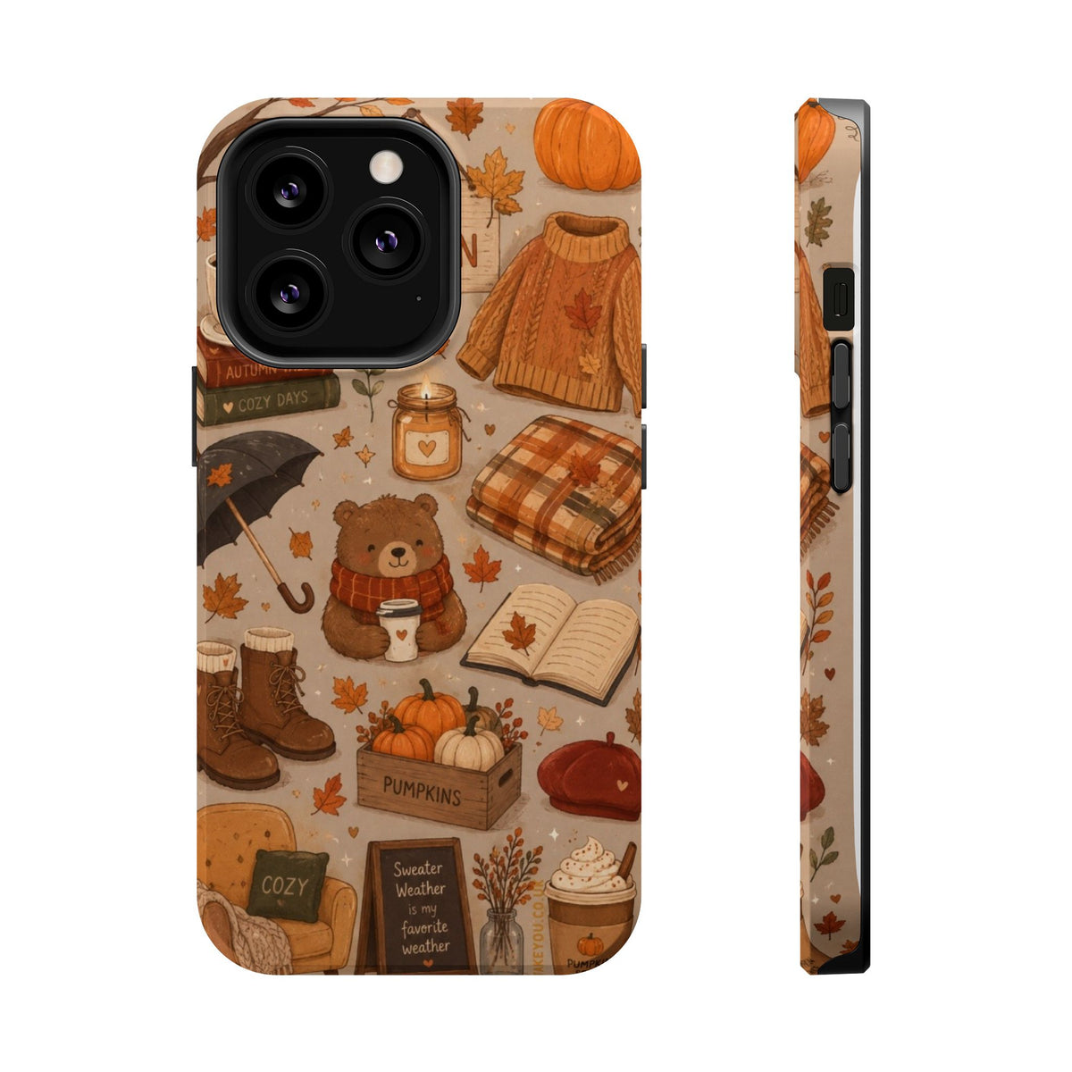 Cozy Autumn Magnetic Phone Case