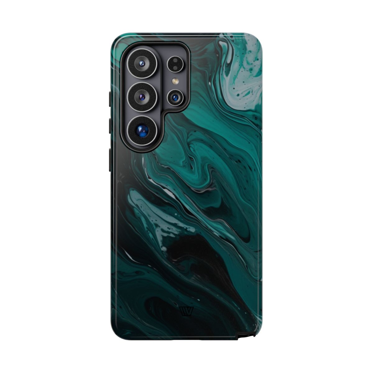 TEAL PAINT SWIRL | Tough Phone Case