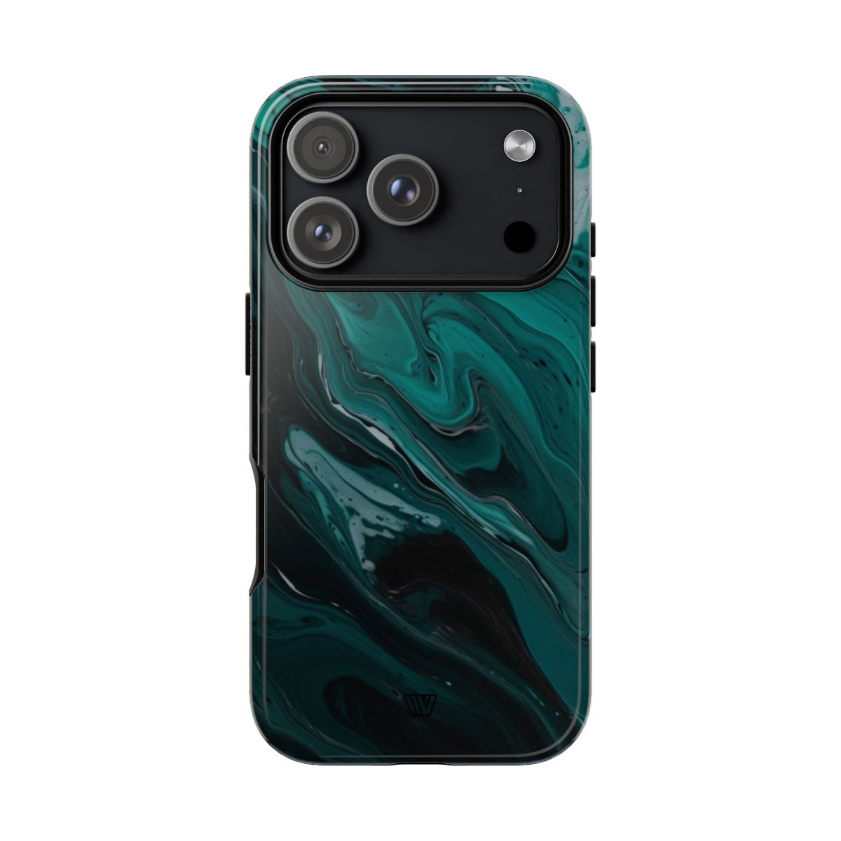 TEAL PAINT SWIRL | Tough Phone Case