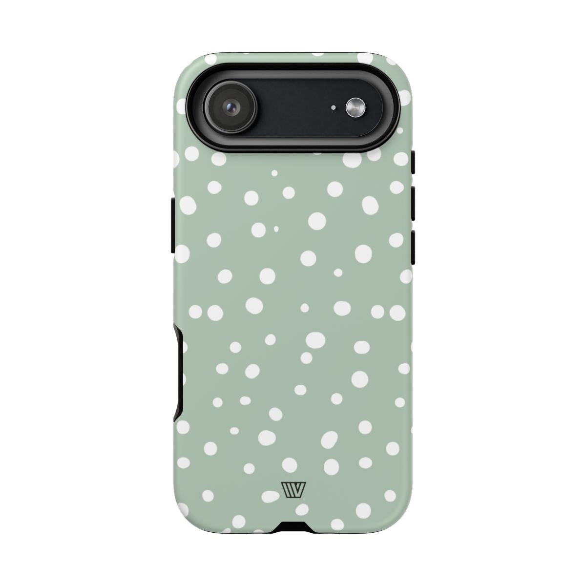 PASTEL GREEN DOTS | Tough Phone Case