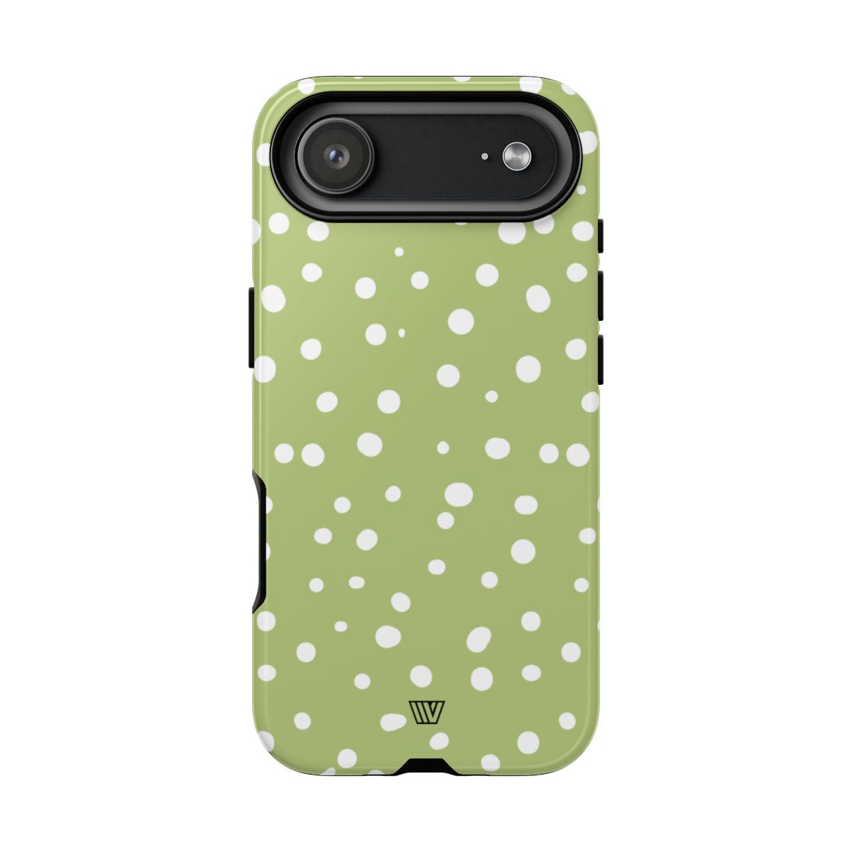 PALE OLIVE DOTS | Tough Phone Case