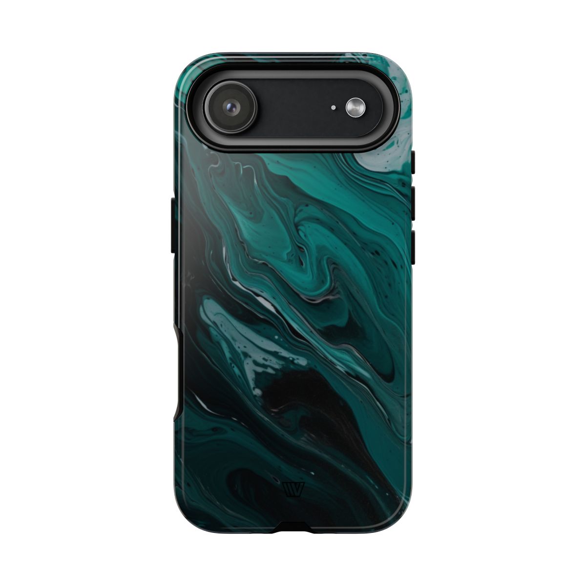 TEAL PAINT SWIRL | Tough Phone Case