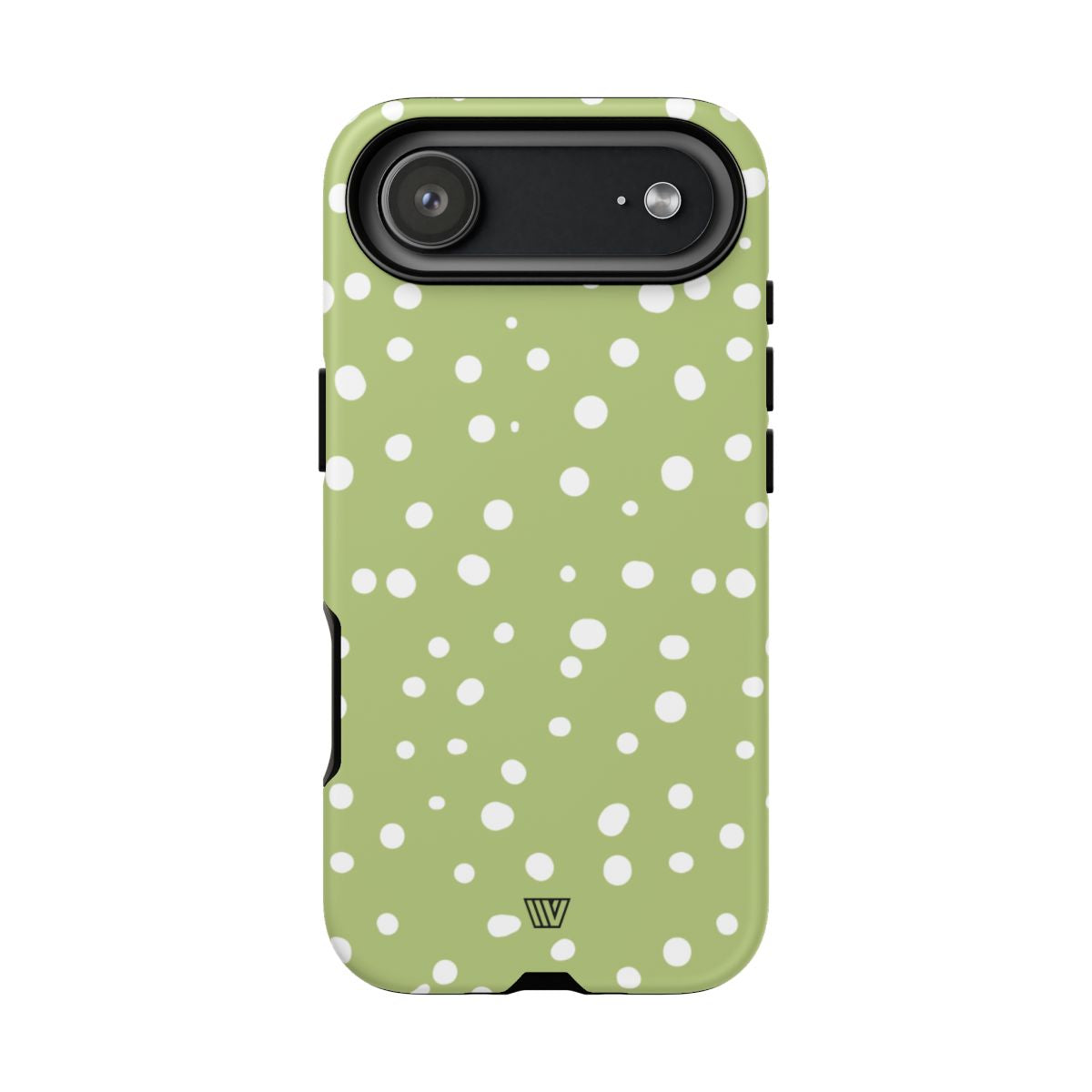 PALE OLIVE DOTS | Tough Phone Case