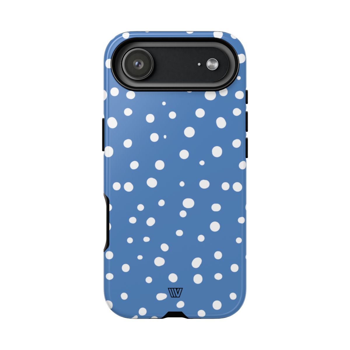DUSTY BLUE DOTS | Tough Phone Case