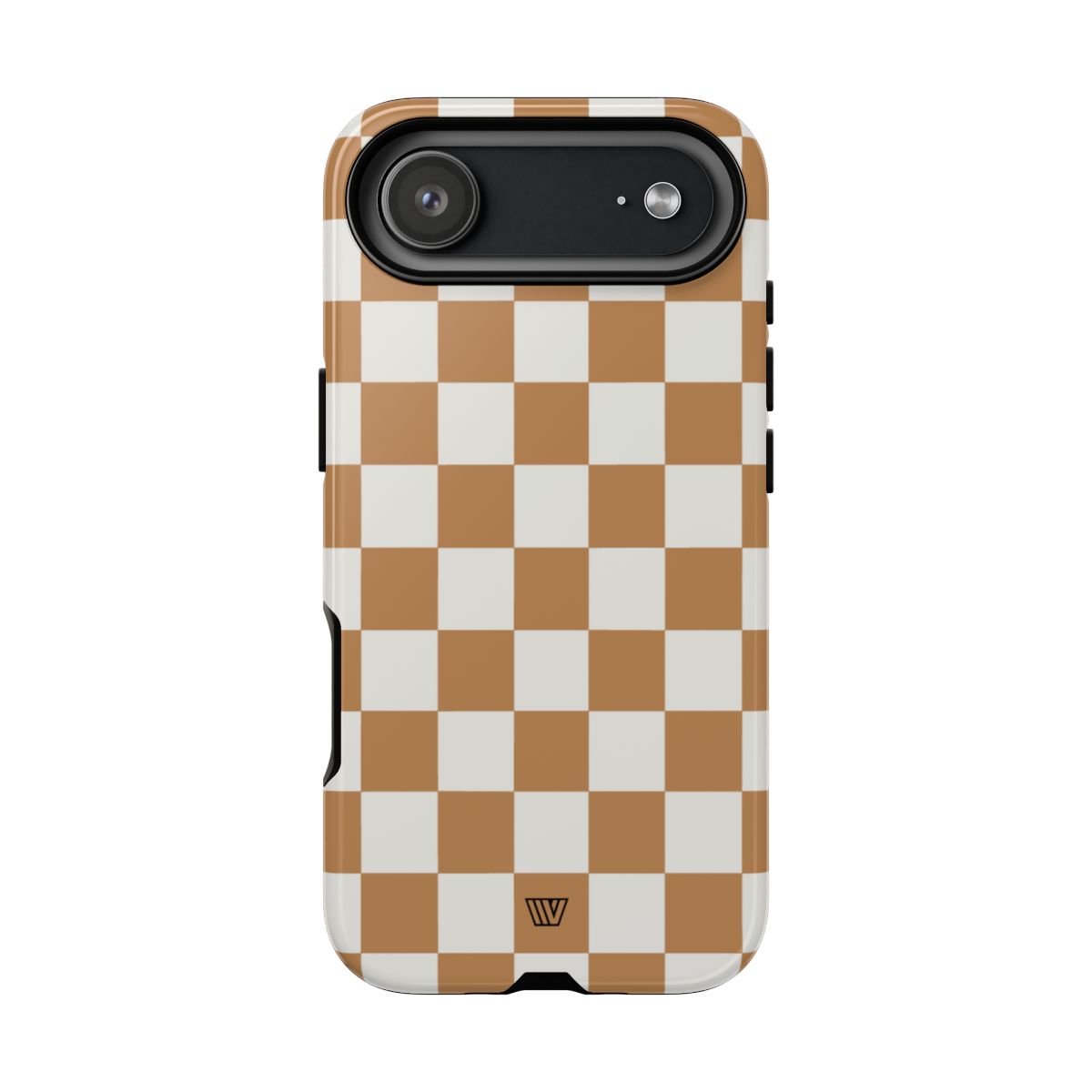 CHESTNUT CHECKERBOARD | Tough Phone Case