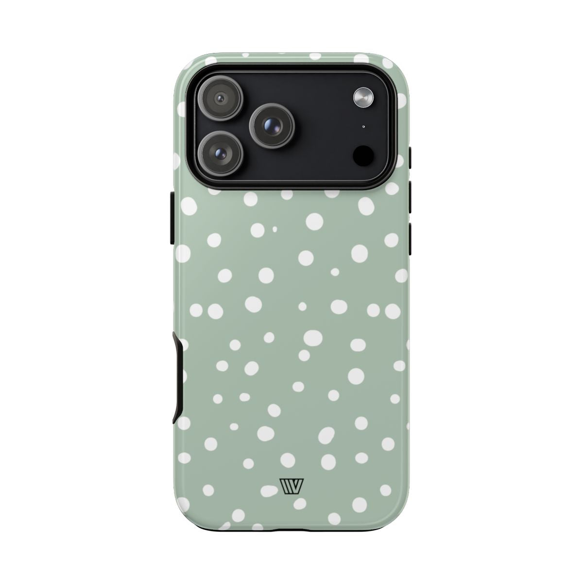 PASTEL GREEN DOTS | Tough Phone Case