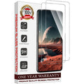 Entronix Clear Screen Protector Compatible with Galaxy S23 Ultra - 2-Piece Combo