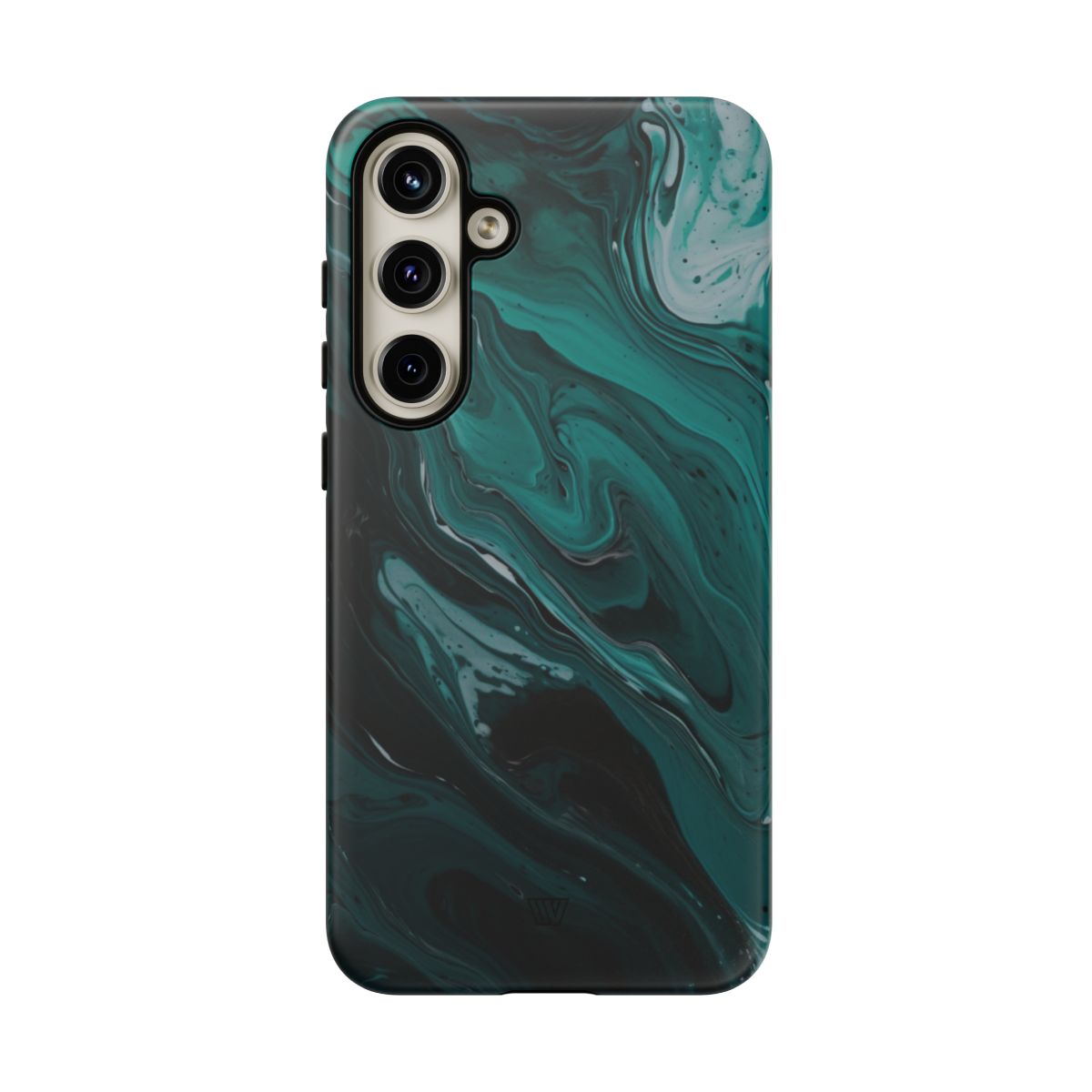TEAL PAINT SWIRL | Tough Phone Case