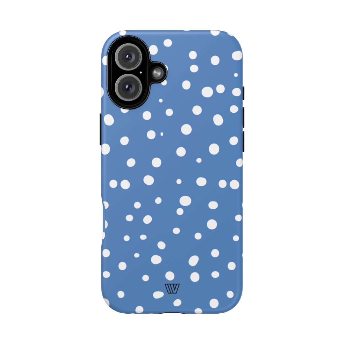 DUSTY BLUE DOTS | Tough Phone Case