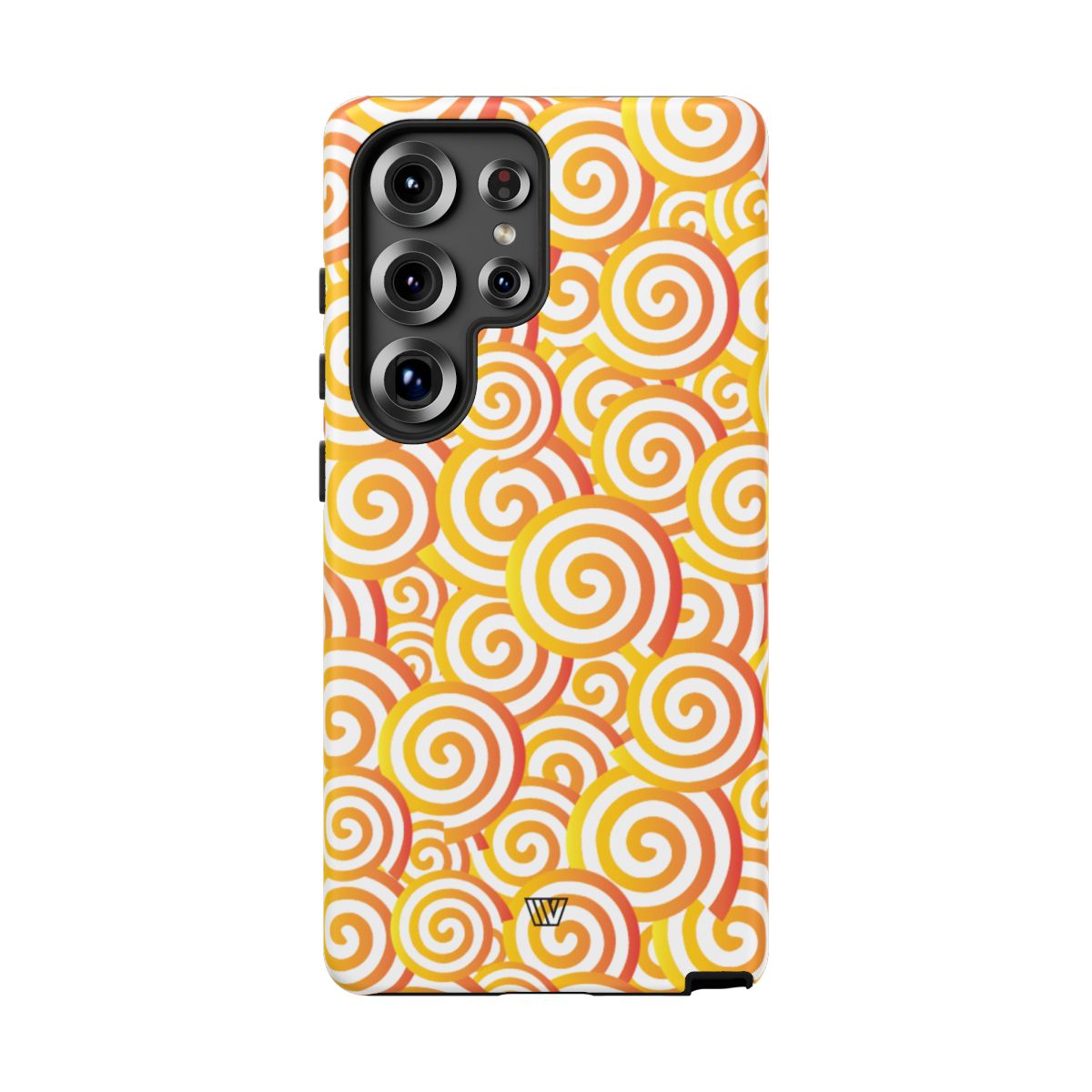 ABSTRACT SPIRAL ORANGE | Tough Phone Case