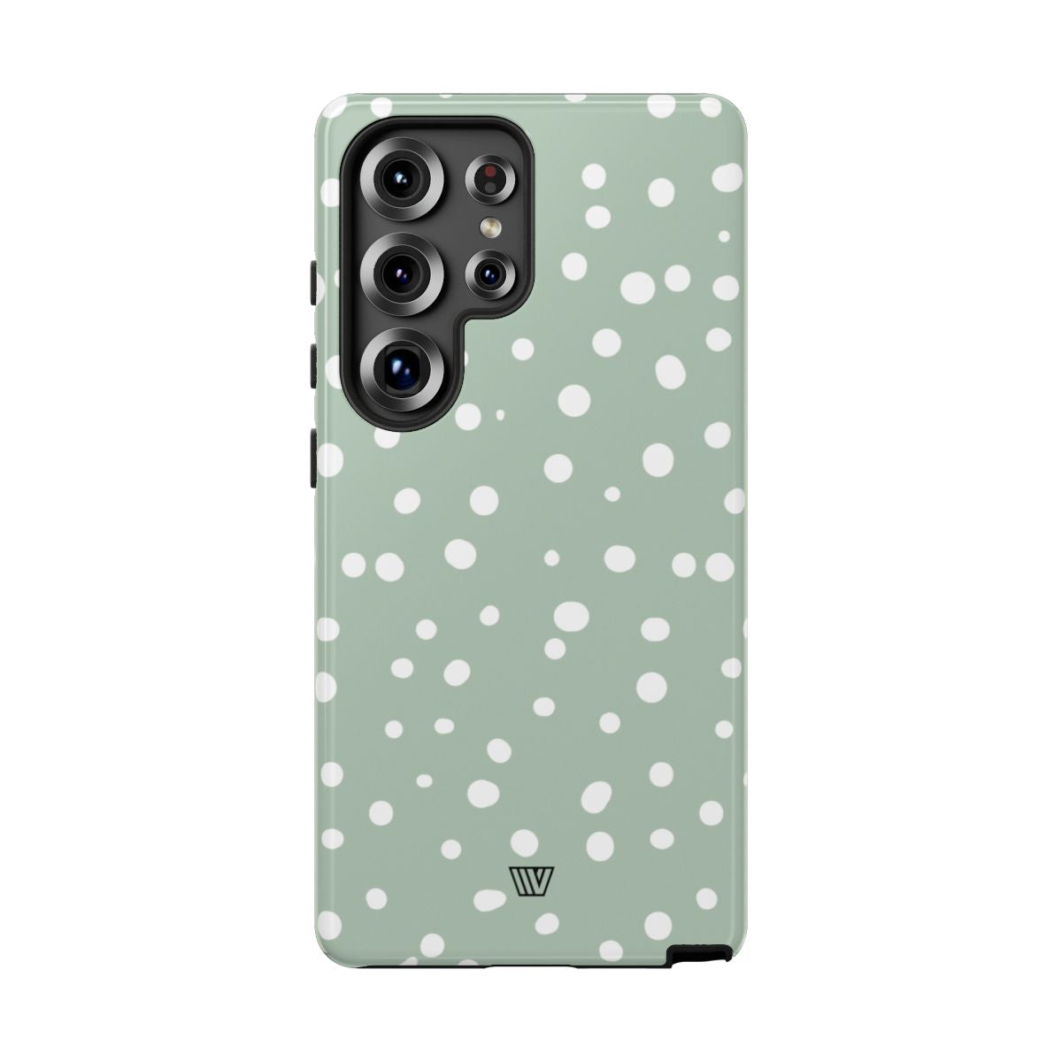 PASTEL GREEN DOTS | Tough Phone Case