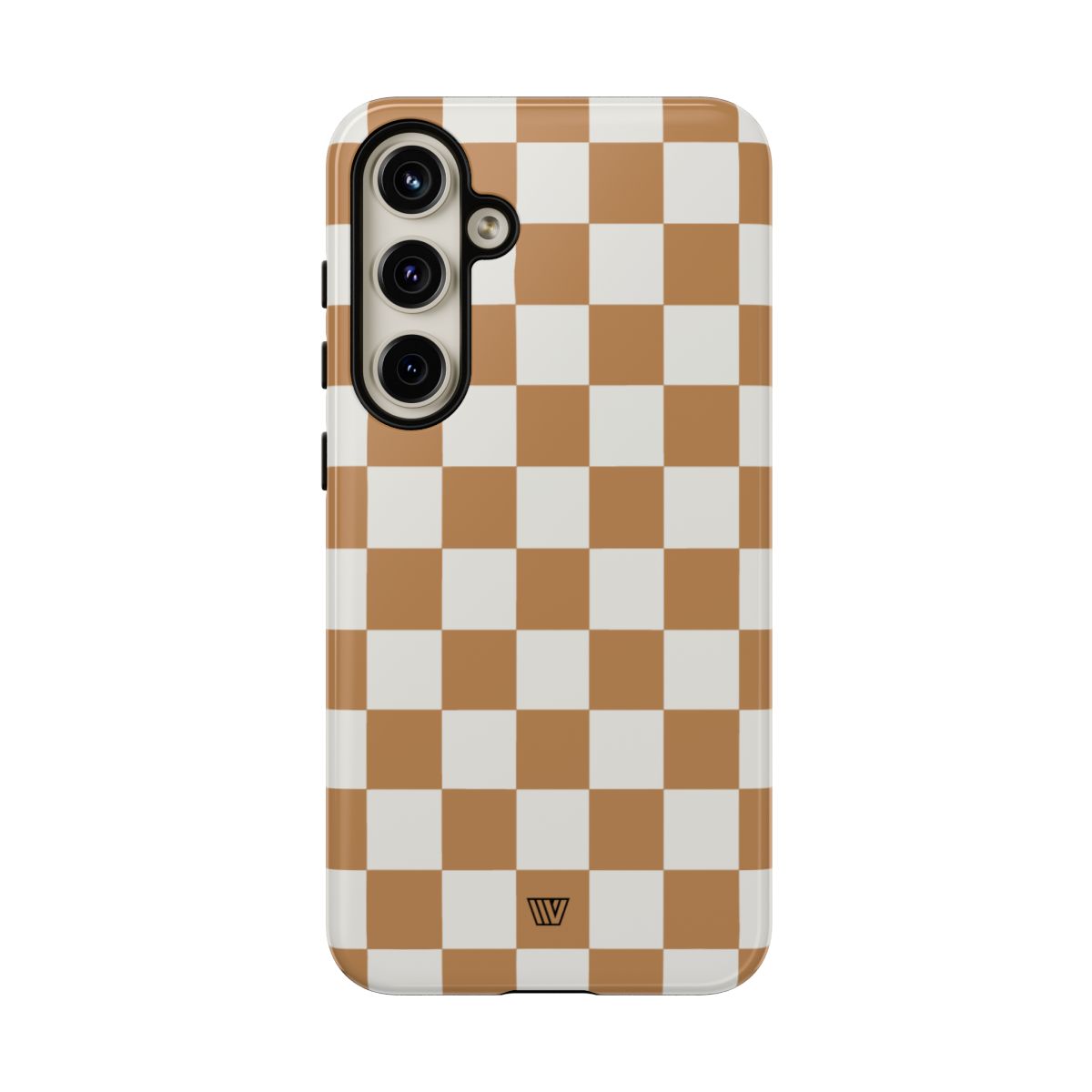 CHESTNUT CHECKERBOARD | Tough Phone Case