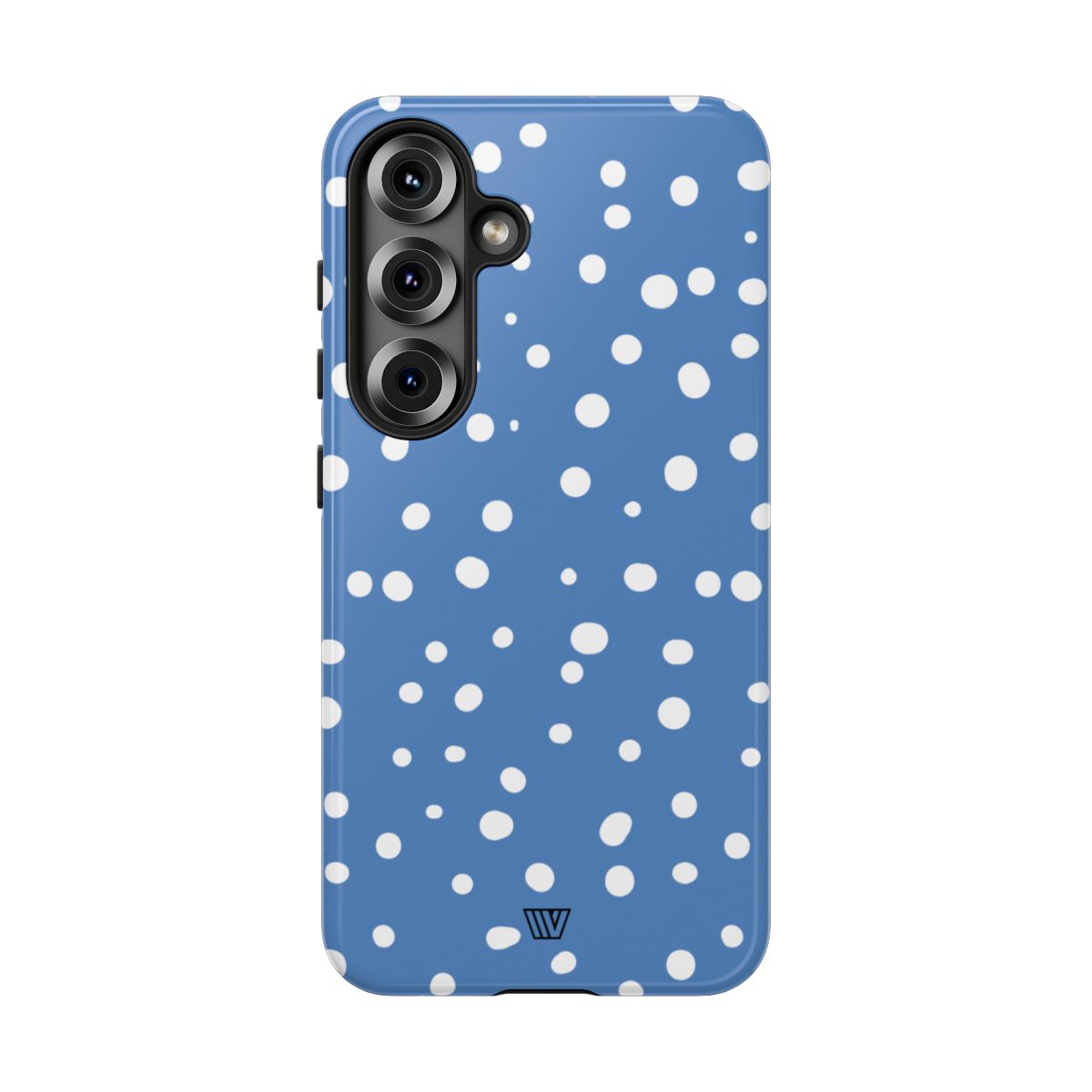 DUSTY BLUE DOTS | Tough Phone Case