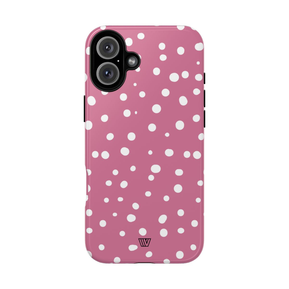 BLUSH RED DOTS | Tough Phone Case