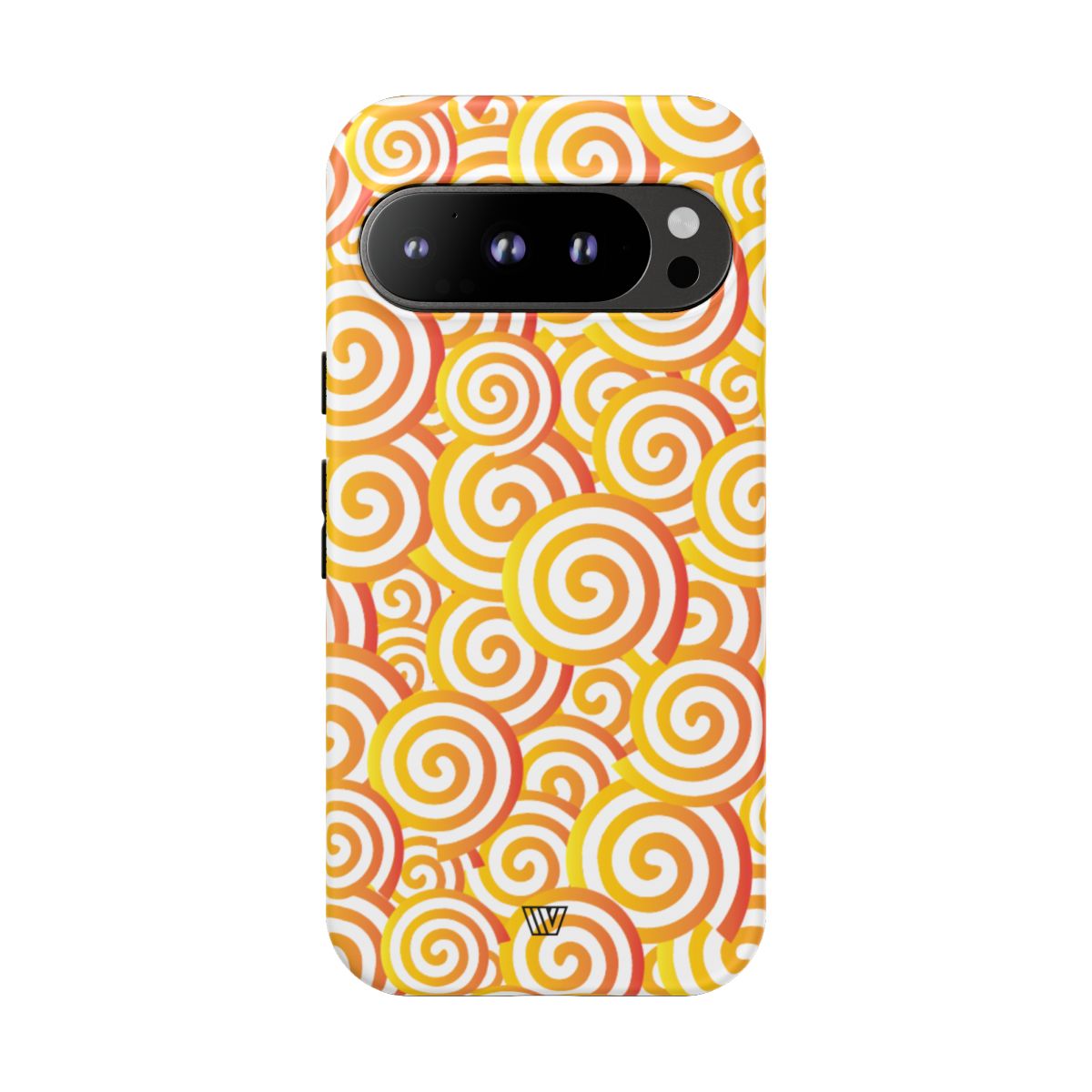 ABSTRACT SPIRAL ORANGE | Tough Phone Case