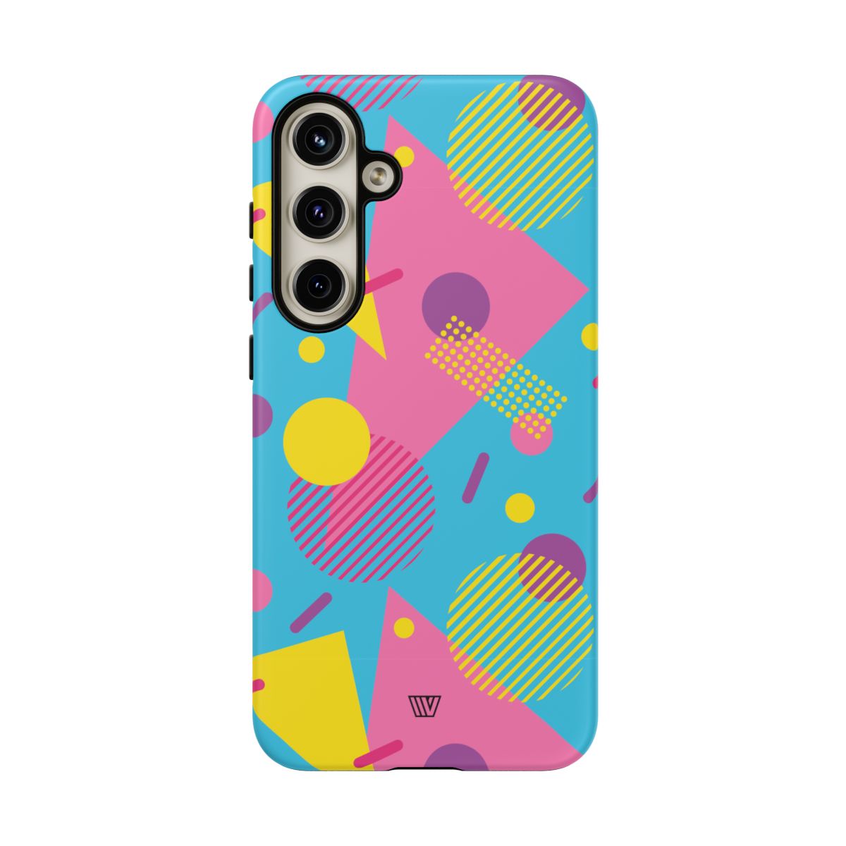 80s / 90s RETRO PATTERN LIGHT BLUE | Tough Phone Case