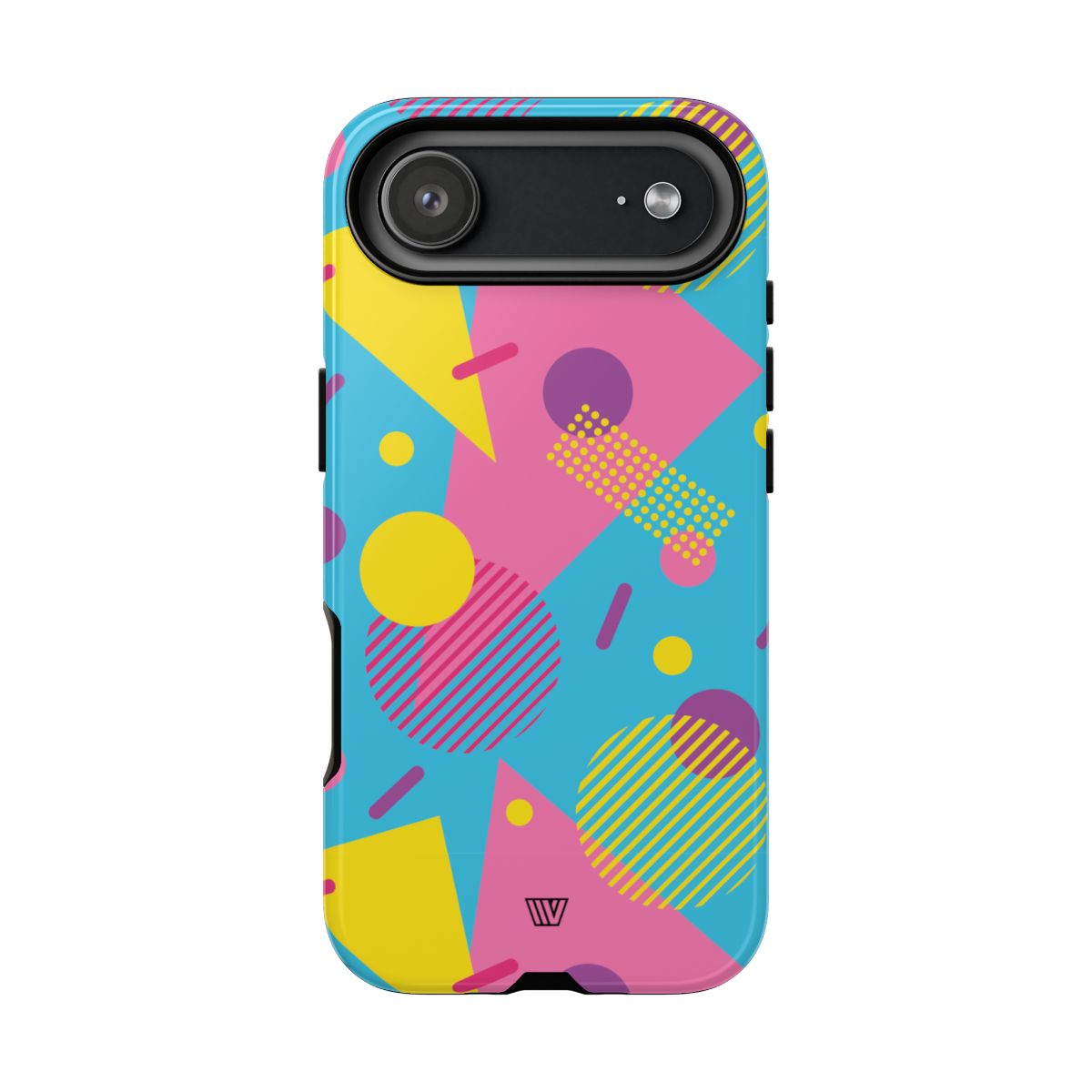 80s / 90s RETRO PATTERN LIGHT BLUE | Tough Phone Case