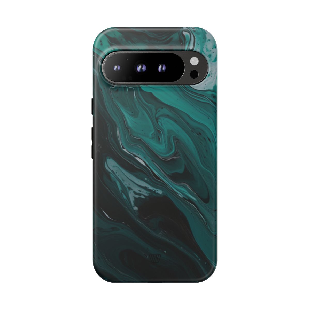 TEAL PAINT SWIRL | Tough Phone Case