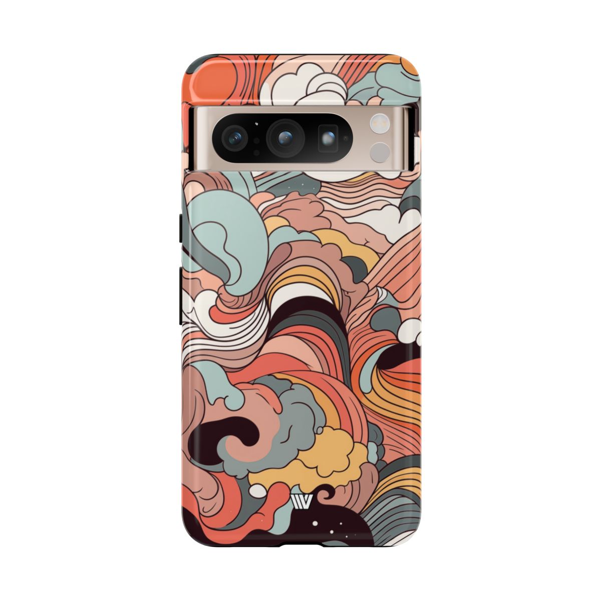 ABSTRACT DOODLE CLOUDS | Tough Phone Case