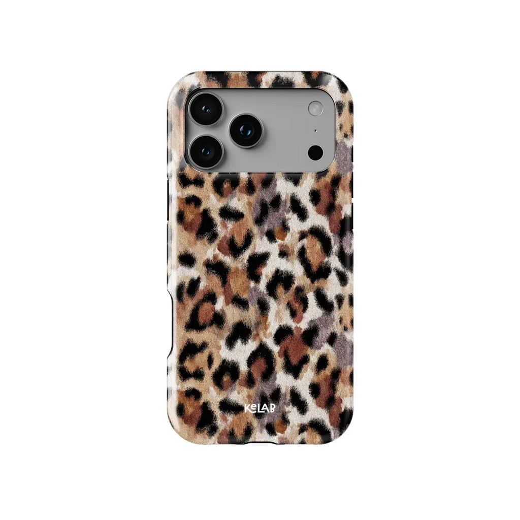 Sahara Plush | Tan Cheetah Print iPhone Case